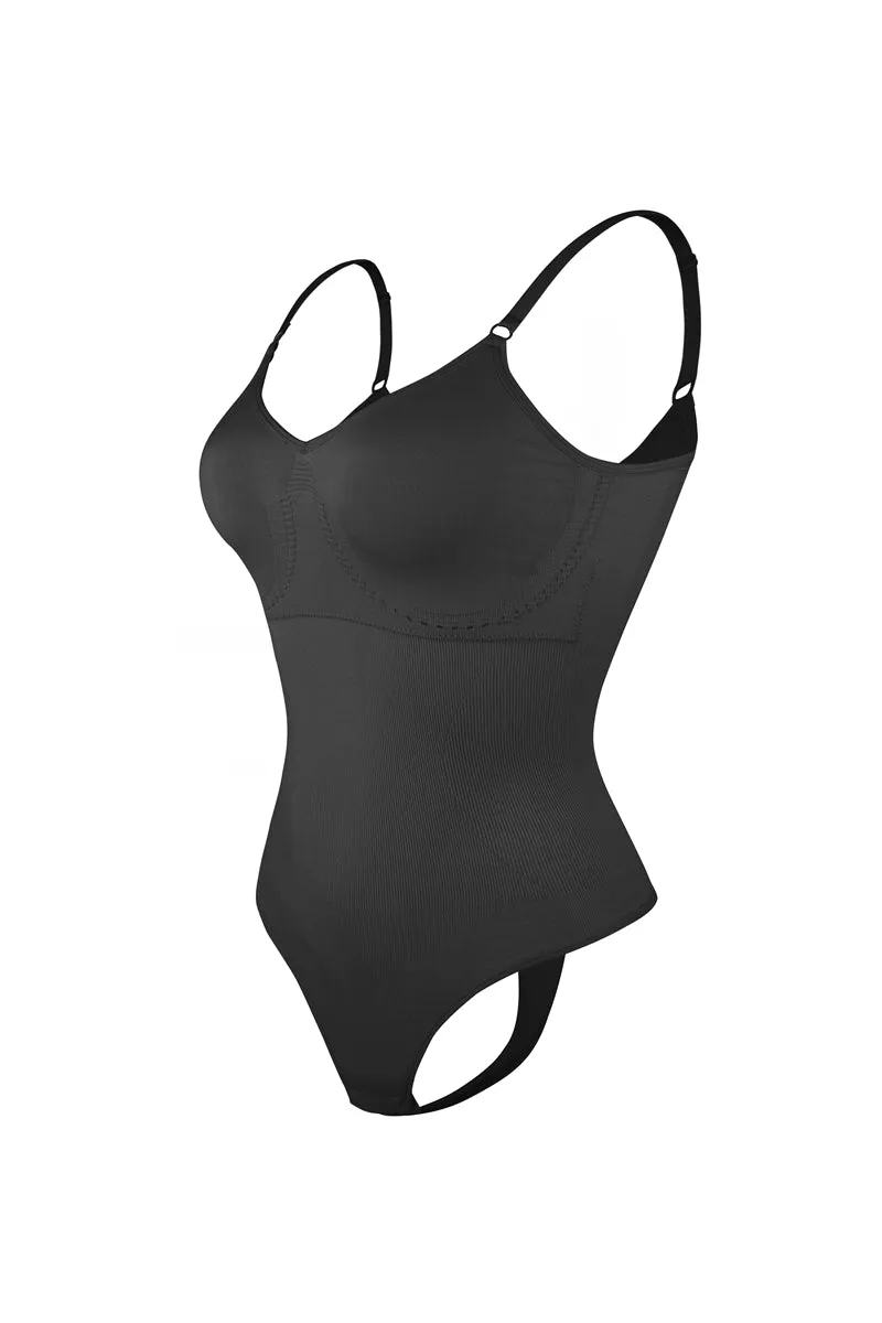 Classic Seamless Tummy Control Thong Bodysuit