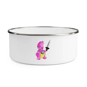 Curswordsman Enamel Bowl