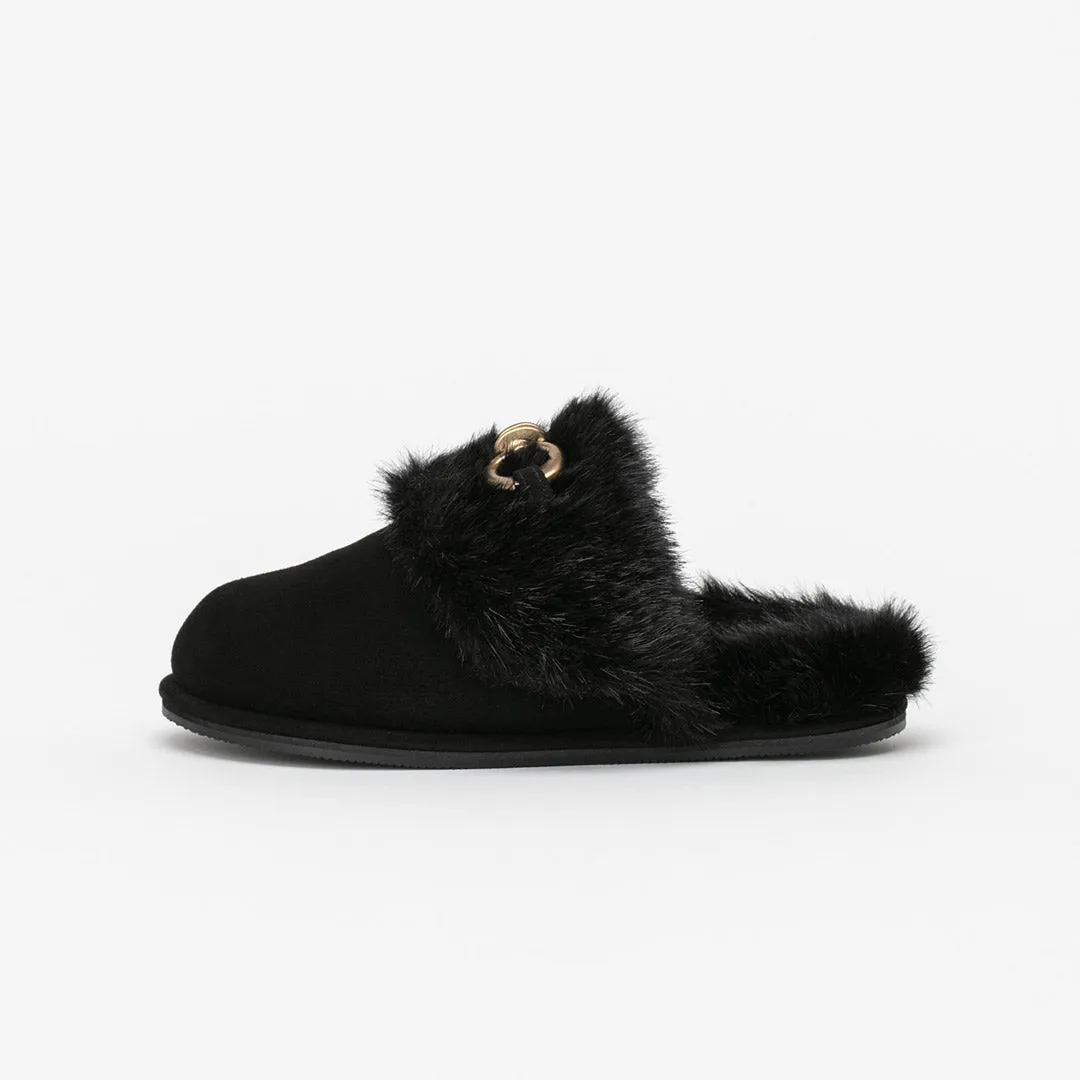 EFSAI - faux fur slides