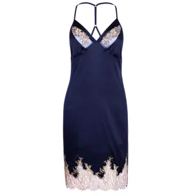 Elsa Navy Slip