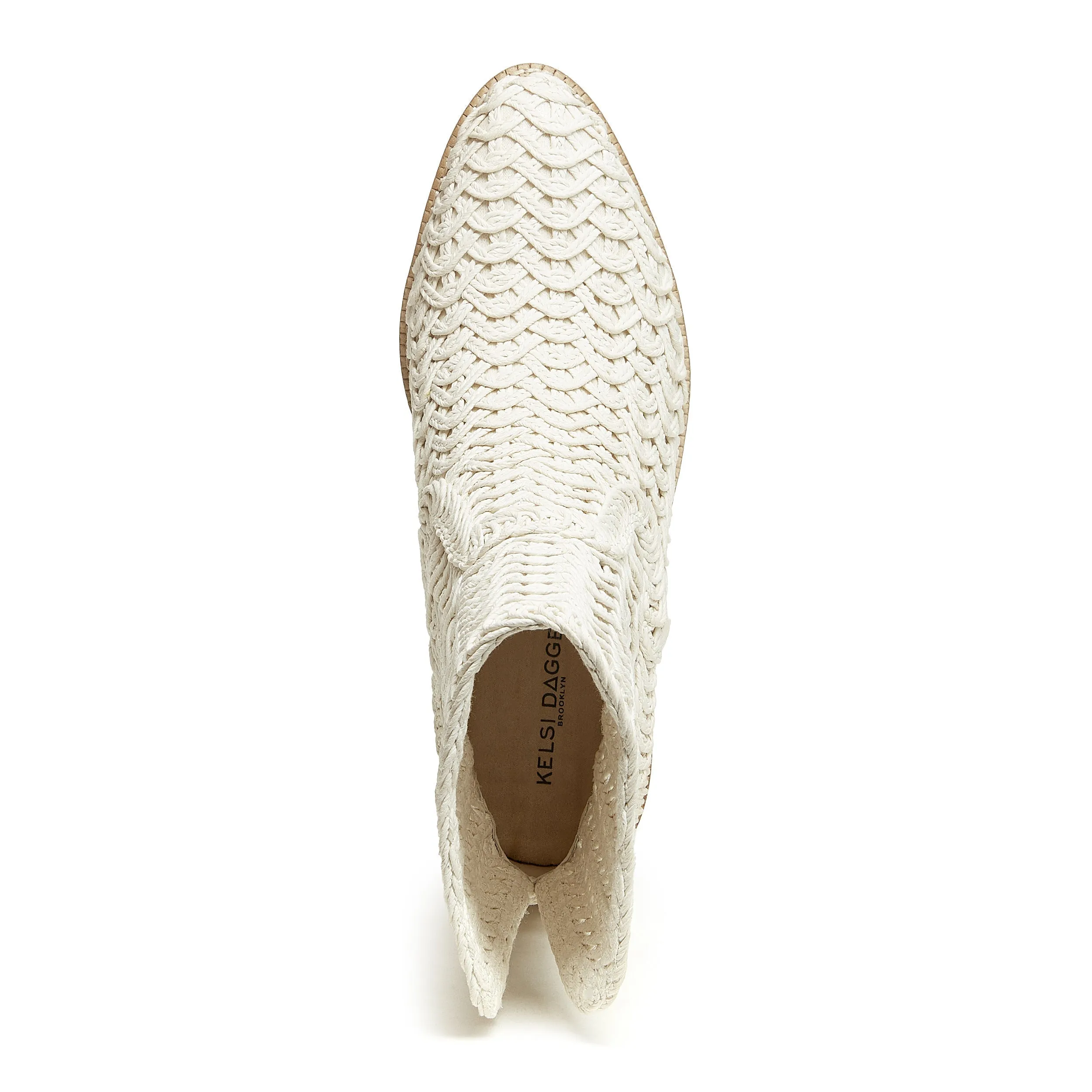 Emery Ivory Crochet Booties