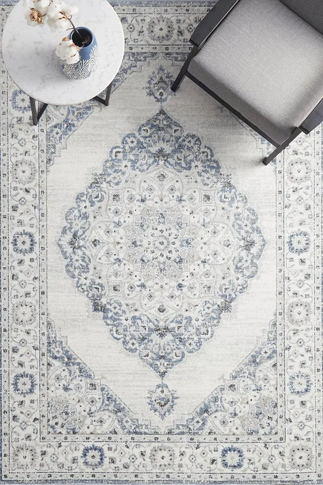 Emotion 77 Rug (Blue) by Rug Culture