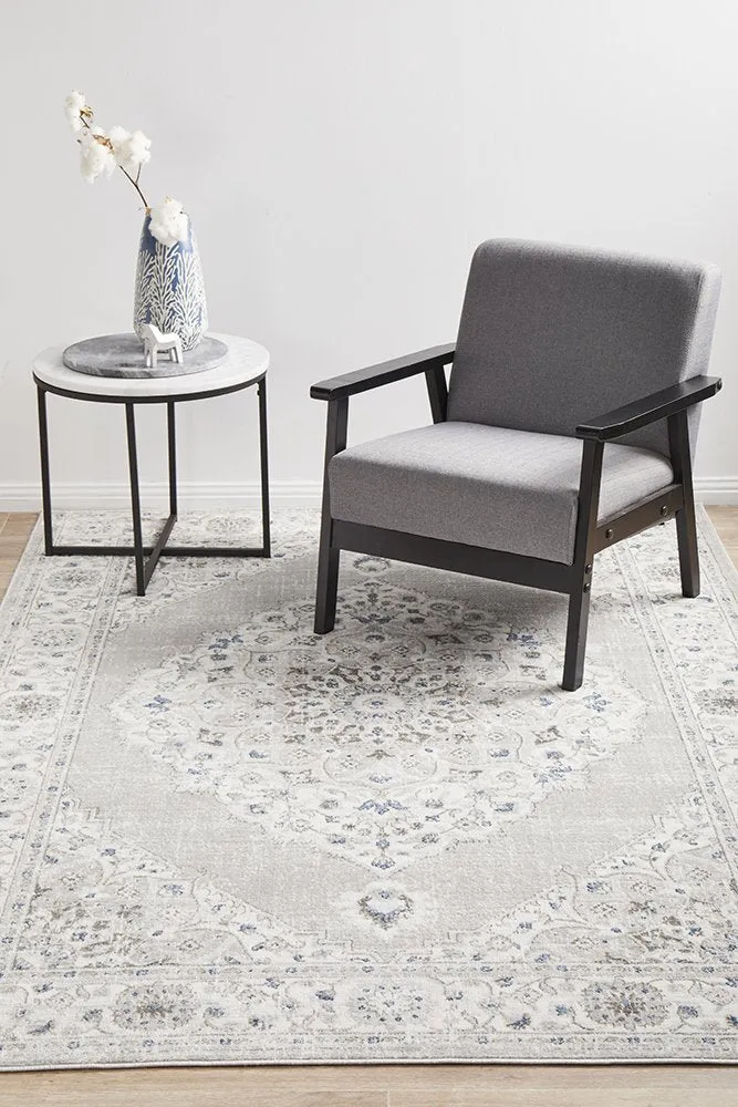 Emotion 77 Rug (Silver) by Rug Culture