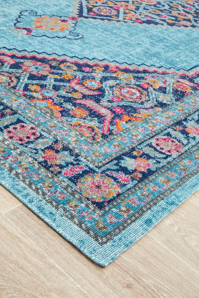 Eternal 910 Rug (Blue) by Rug Culture