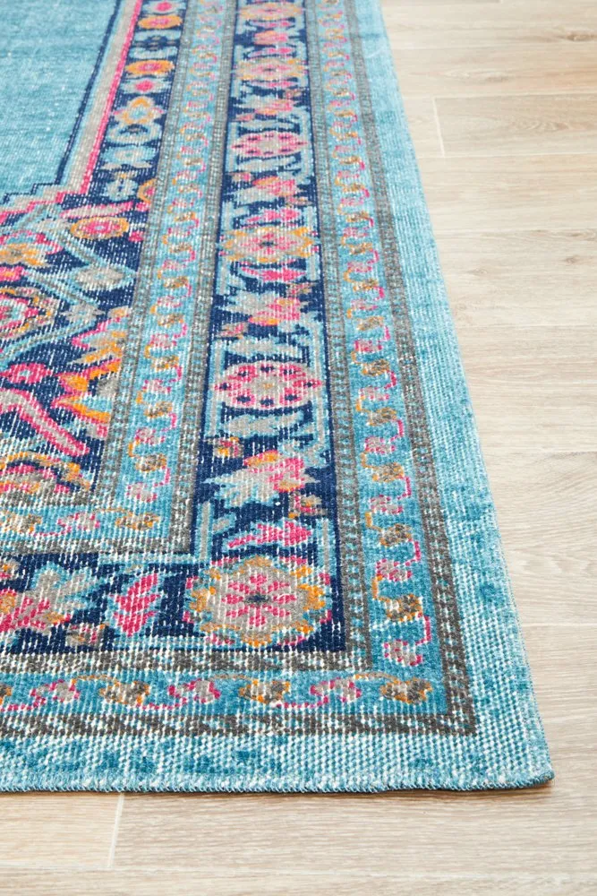 Eternal 910 Rug (Blue) by Rug Culture