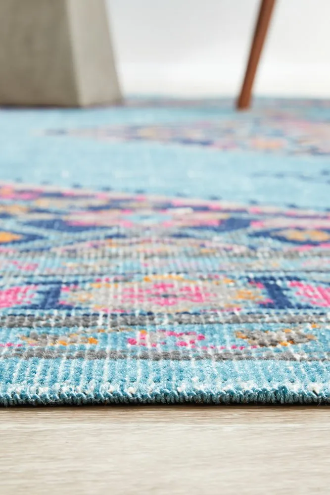 Eternal 910 Rug (Blue) by Rug Culture