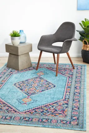 Eternal 910 Rug (Blue) by Rug Culture