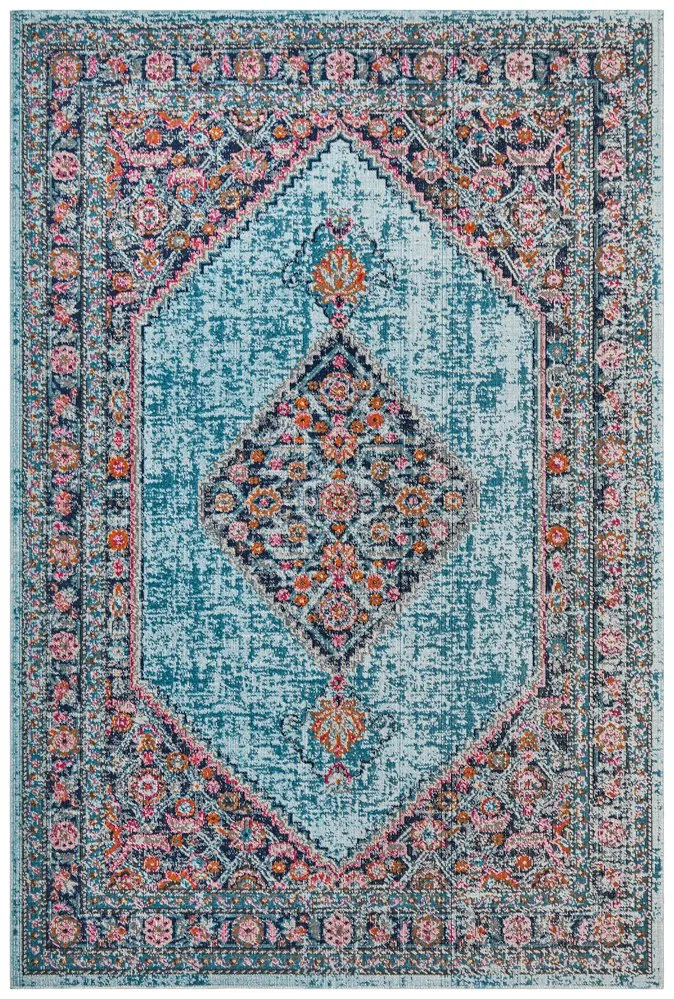 Eternal 910 Rug (Blue) by Rug Culture