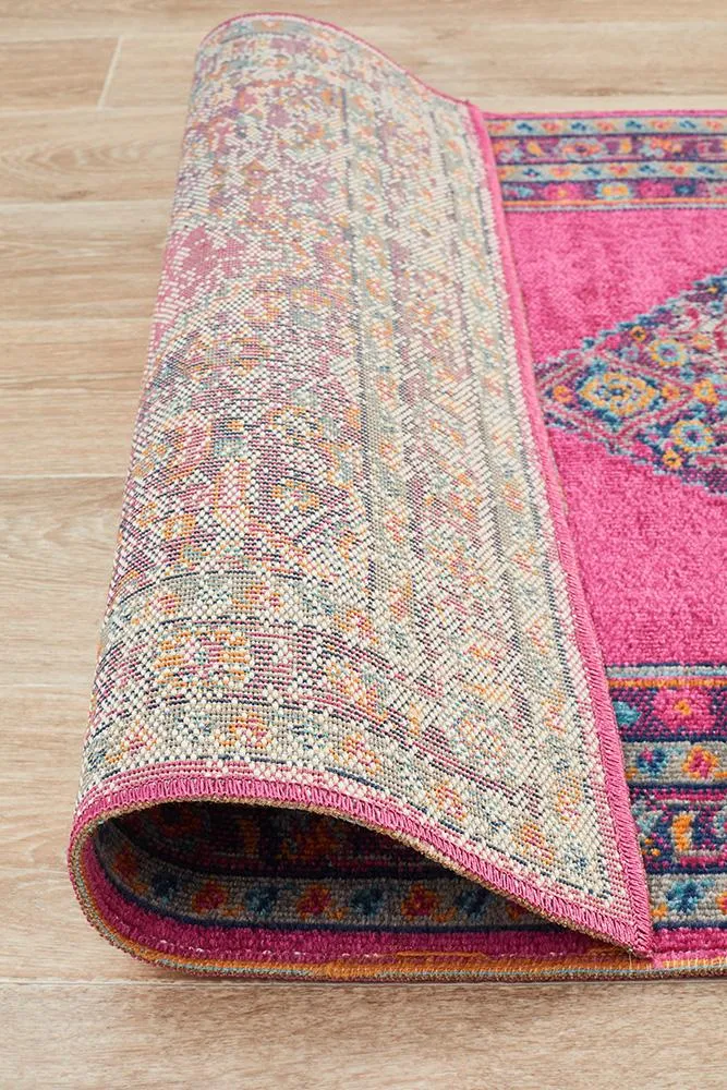 Eternal 910 Runner Rug (Pink) by Rug Culture