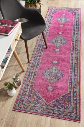 Eternal 910 Runner Rug (Pink) by Rug Culture