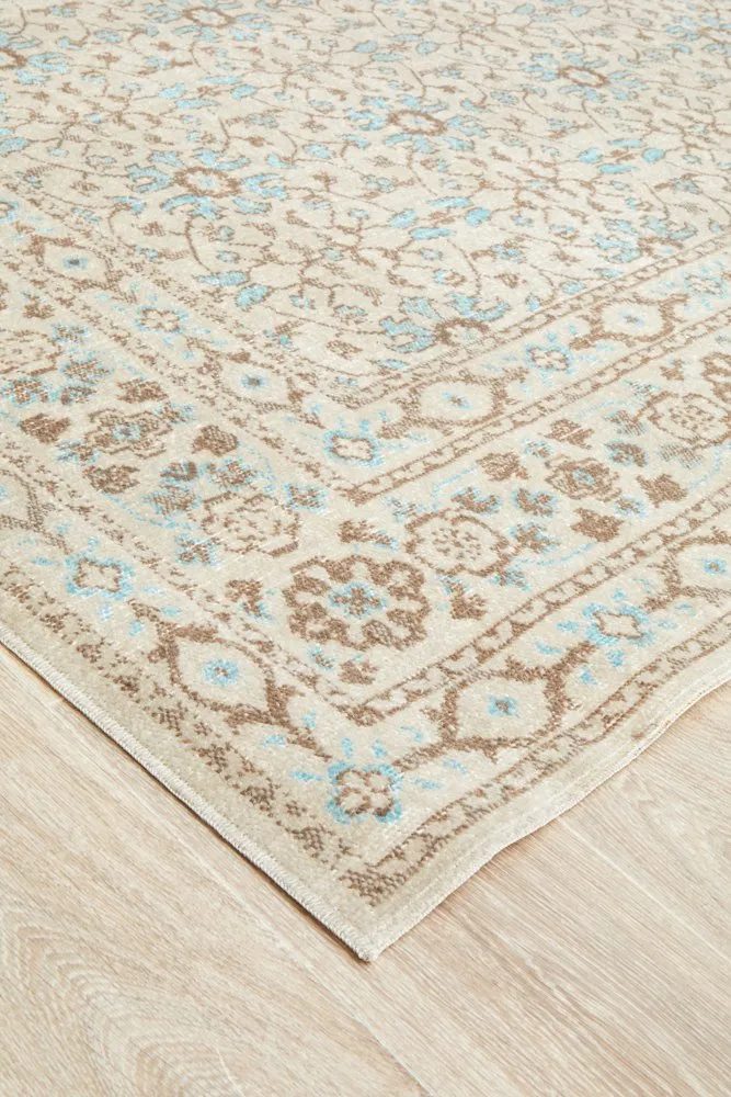 Eternal 911 Rug (Bone) by Rug Culture