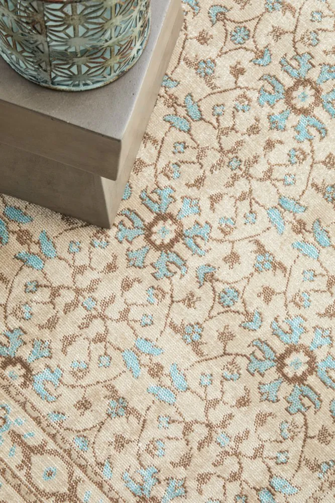 Eternal 911 Rug (Bone) by Rug Culture