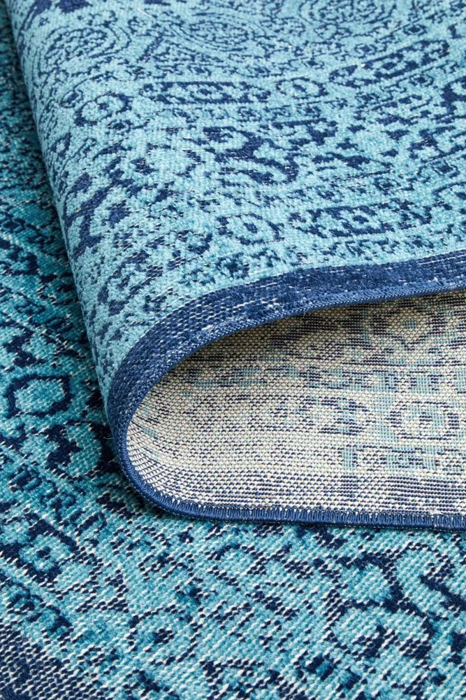 Eternal 912 Rug (Blue) by Rug Culture