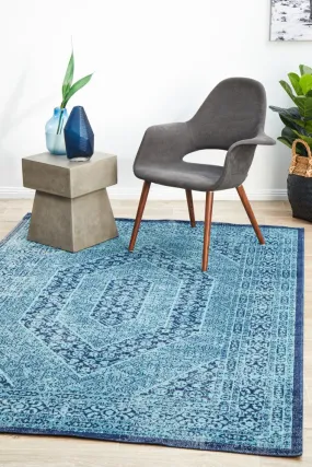 Eternal 912 Rug (Blue) by Rug Culture