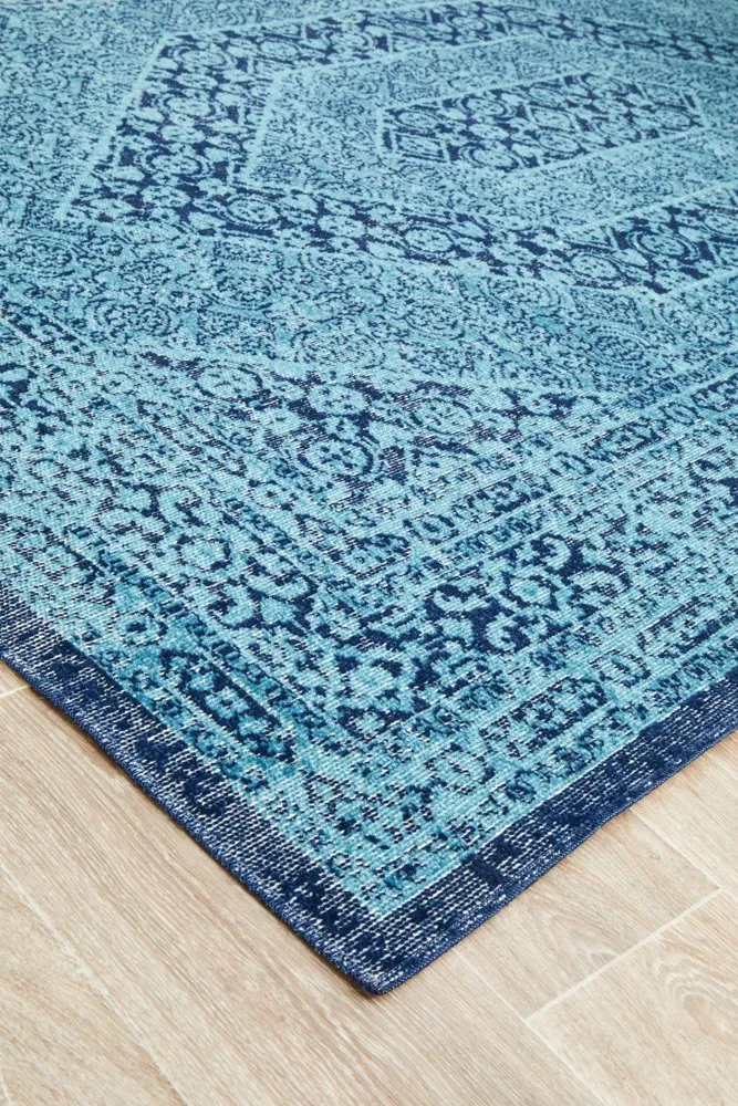 Eternal 912 Rug (Blue) by Rug Culture