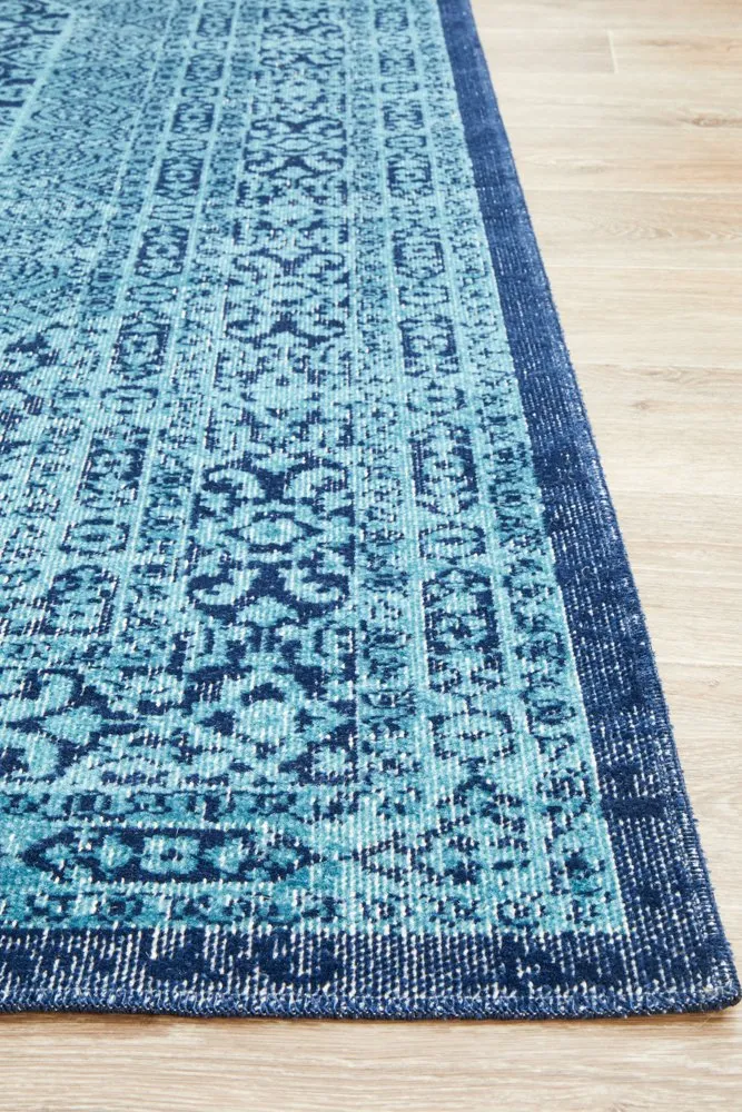 Eternal 912 Rug (Blue) by Rug Culture