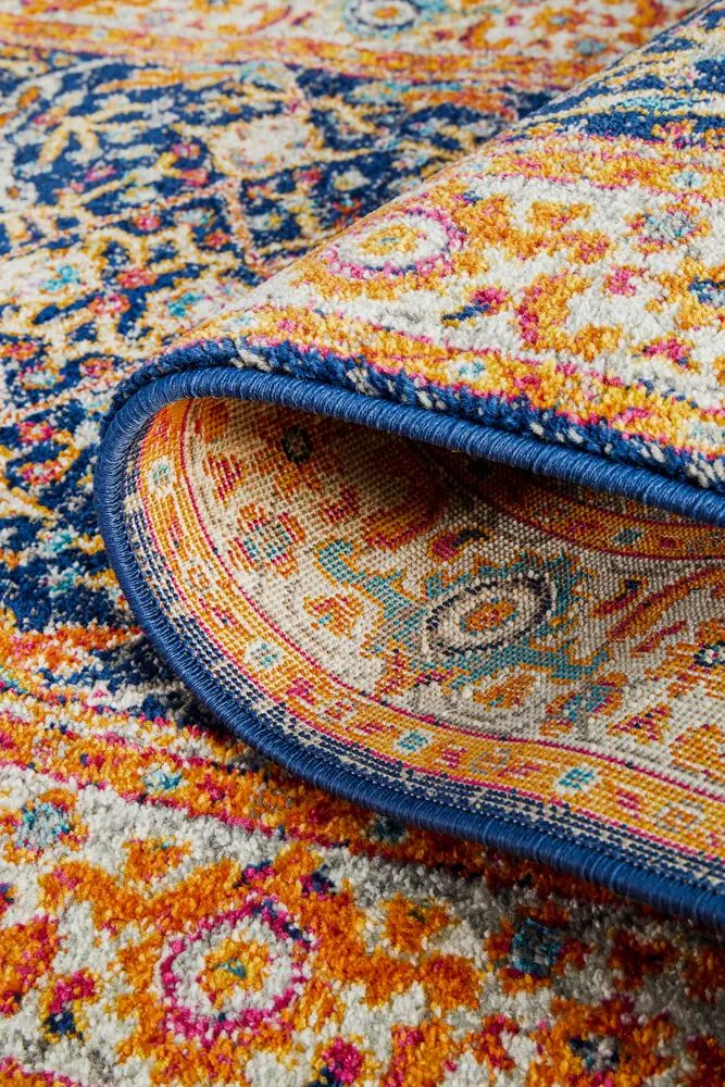Evoke Splash Multi Transitional Runner Rug