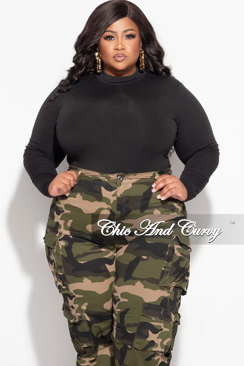 Final Sale Plus Size Bodysuit in Black