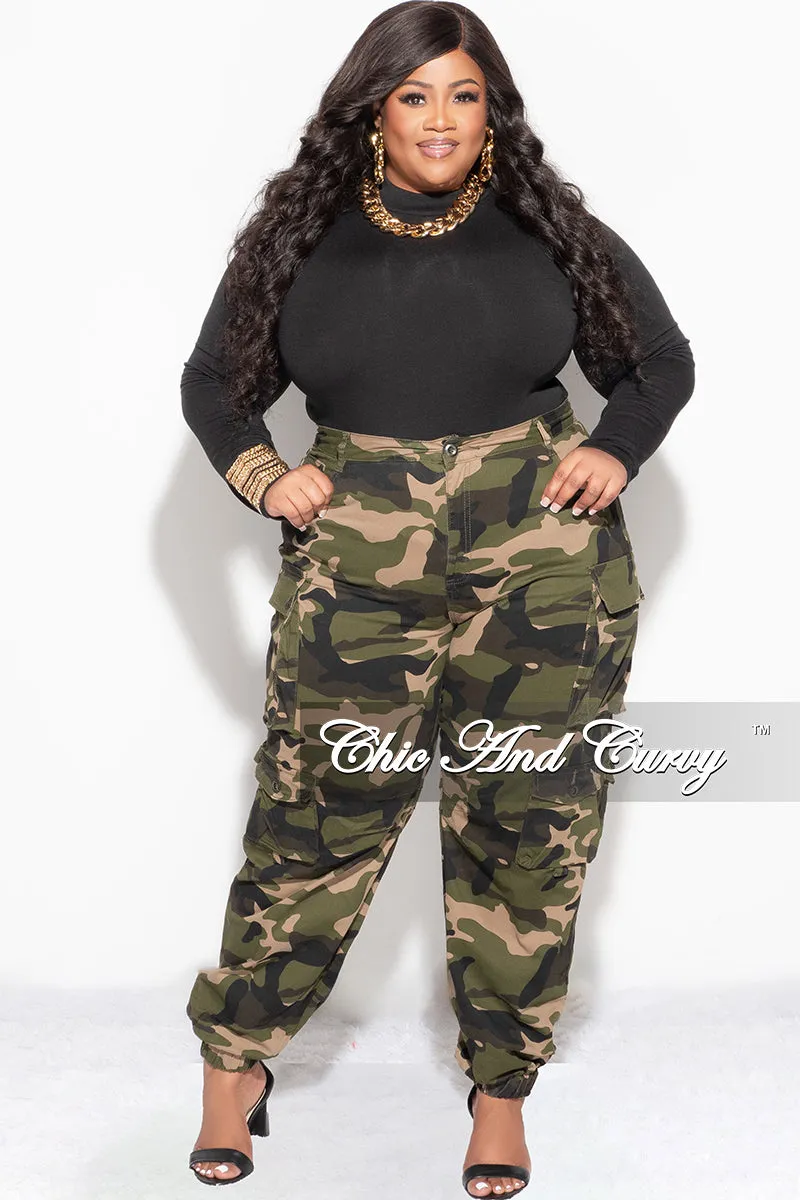 Final Sale Plus Size Bodysuit in Black