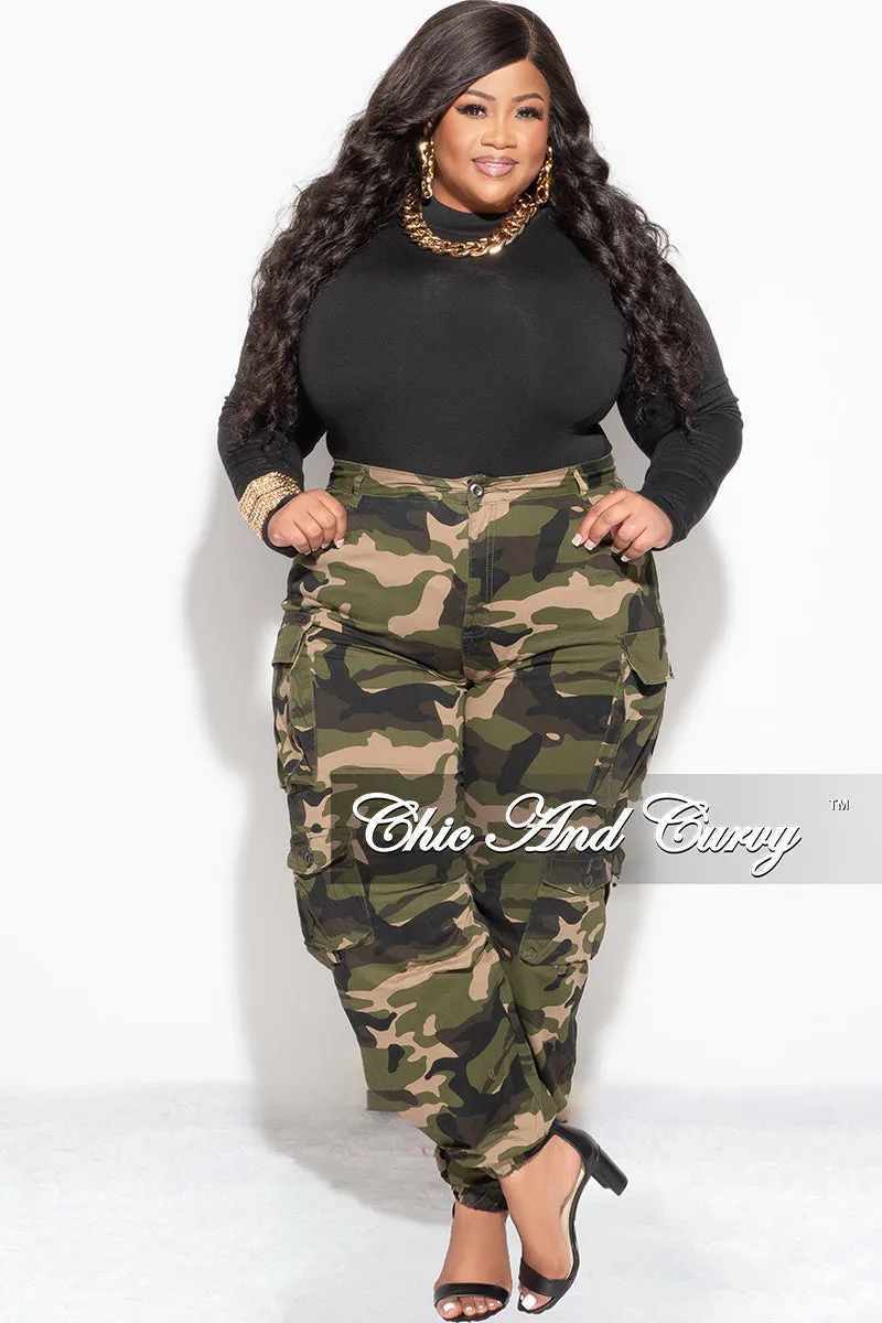 Final Sale Plus Size Bodysuit in Black