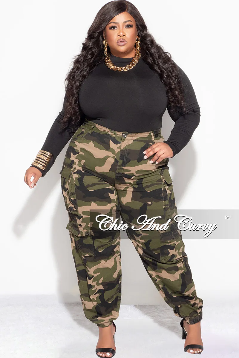 Final Sale Plus Size Bodysuit in Black