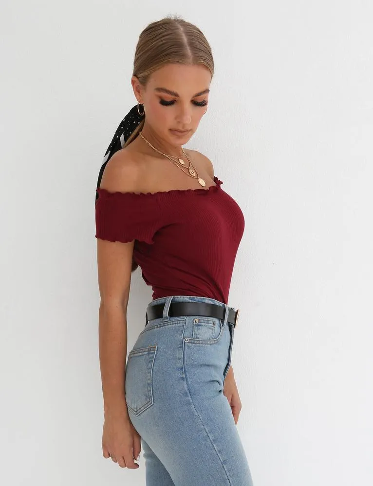 Frill Dancer Bodysuit - Rose