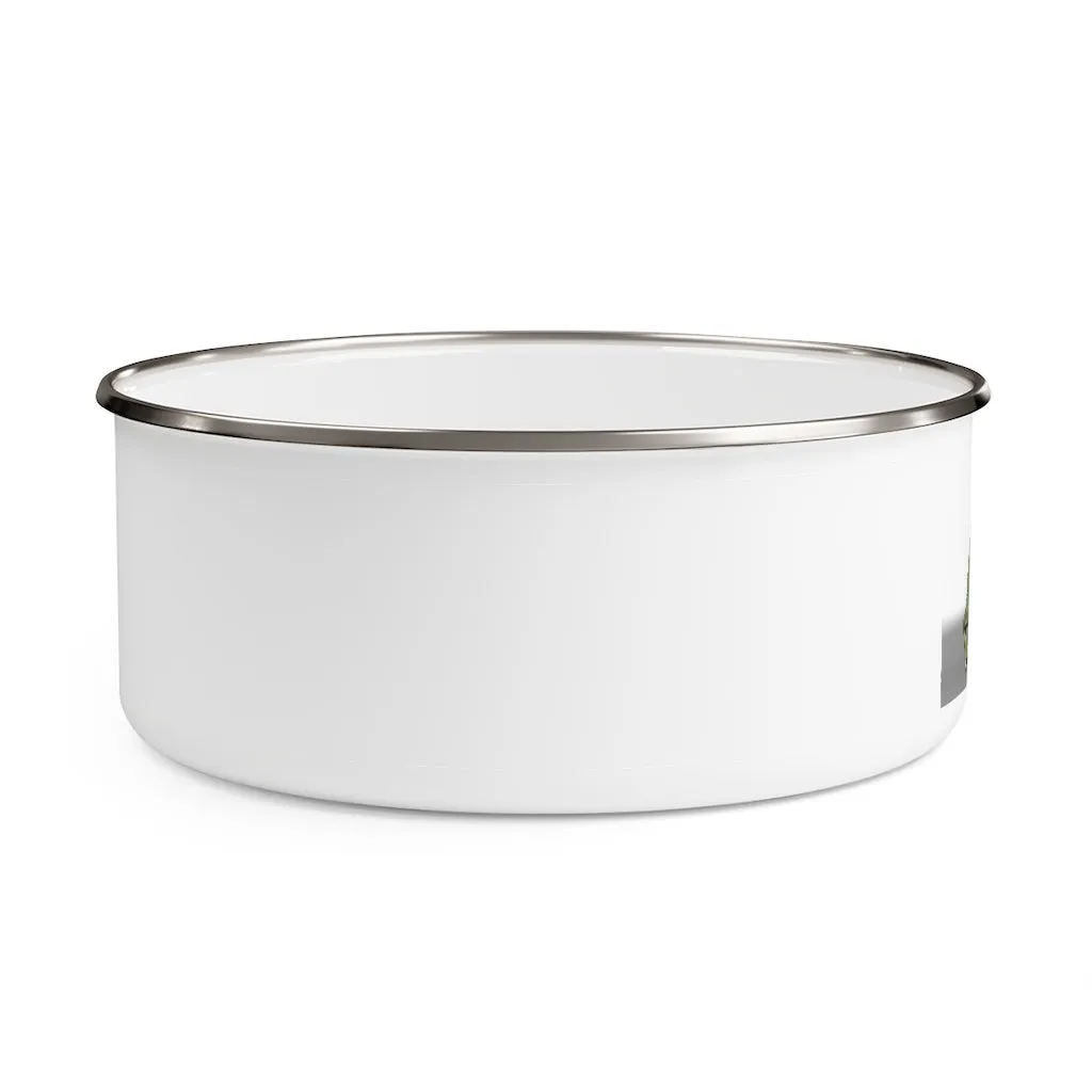 Frog Enamel Bowl