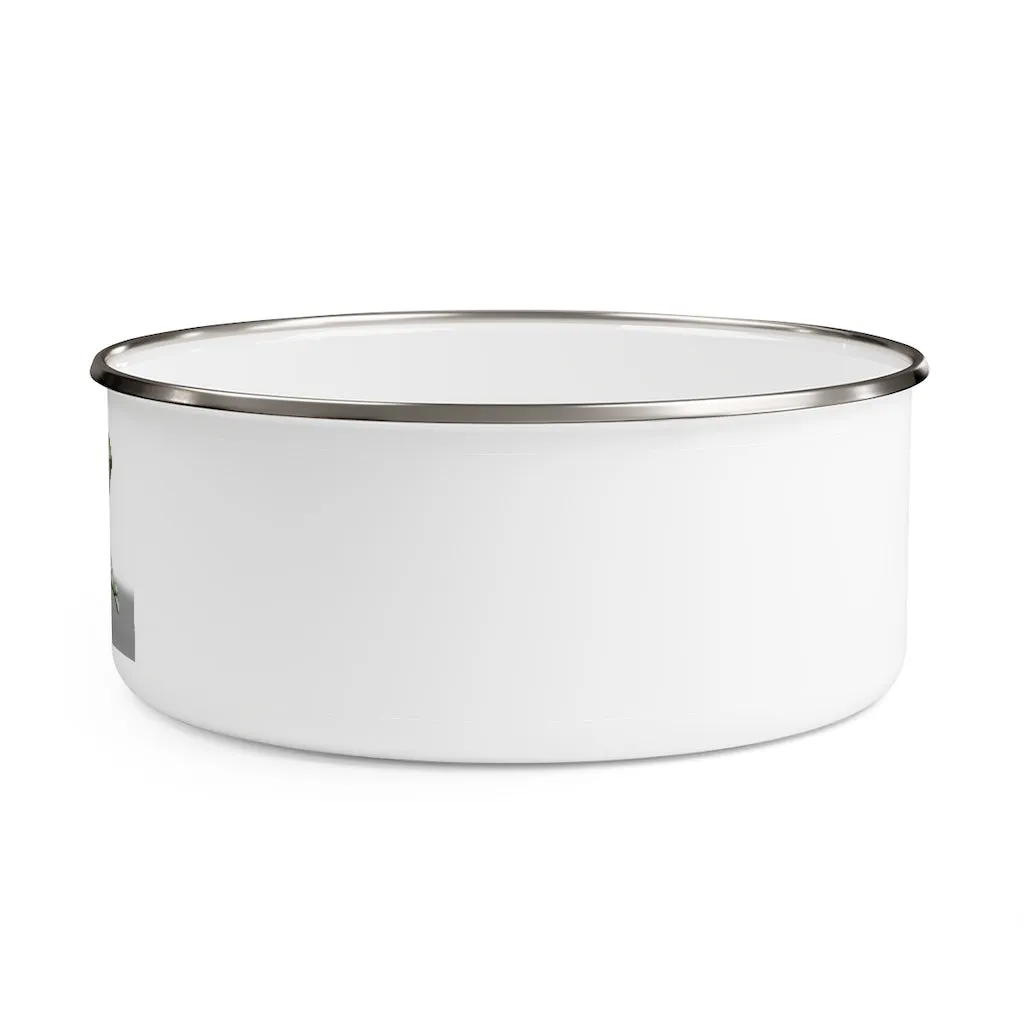 Frog Enamel Bowl