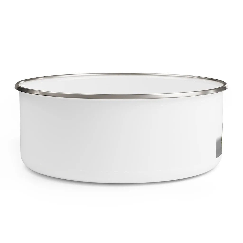 Frog Enamel Bowl