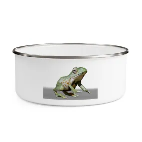 Frog Enamel Bowl