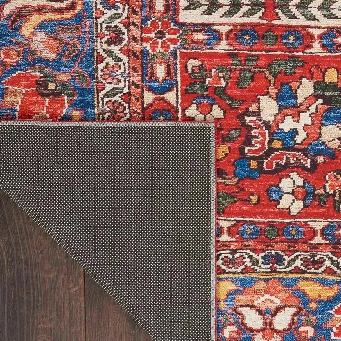 Fulton FUL05 Red Area Rug