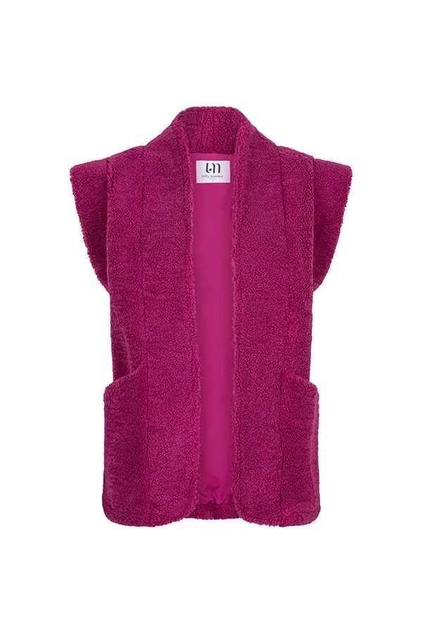 Gilet Alice | Plum