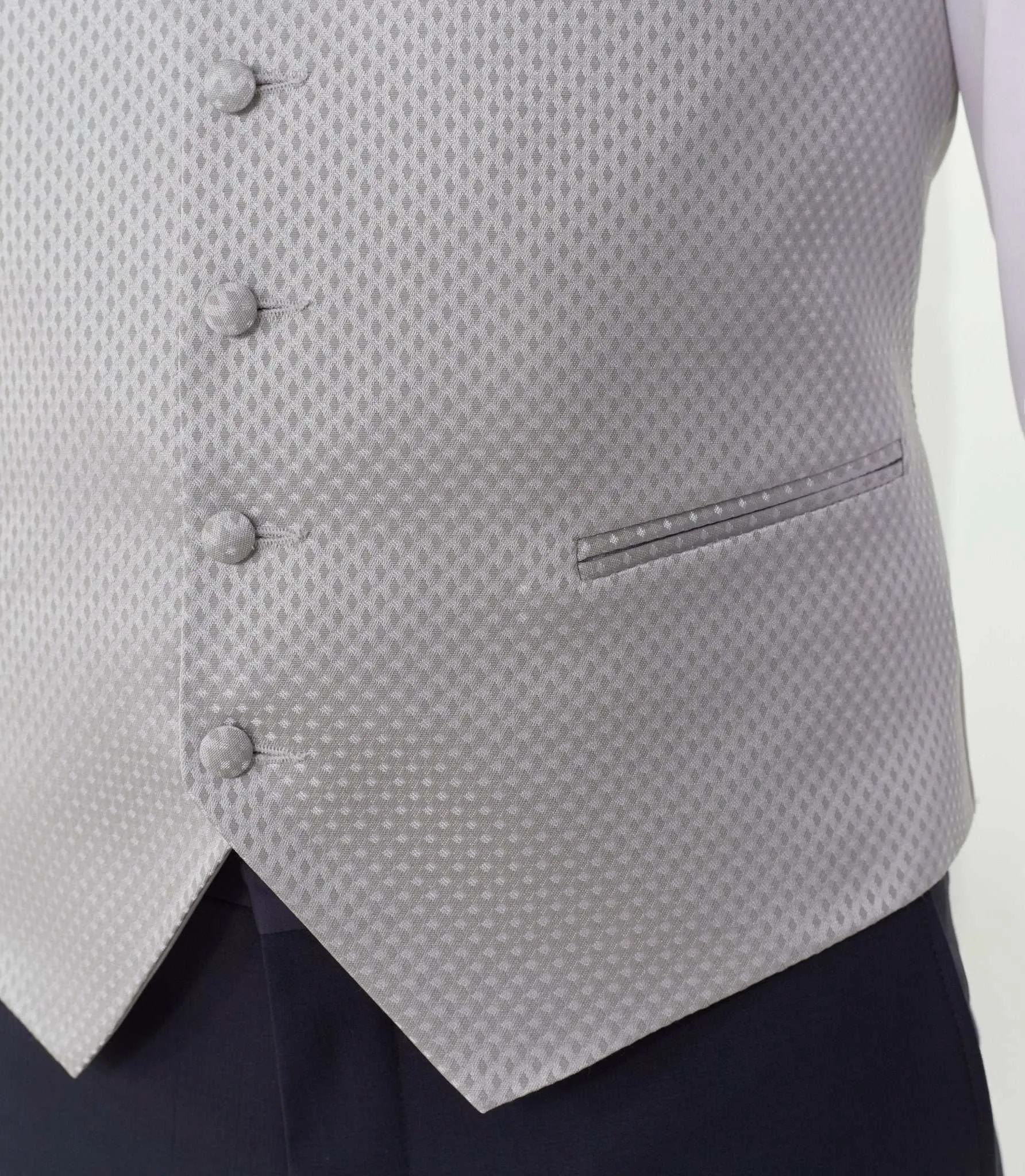 Gilet cérémonie gris "Xong"