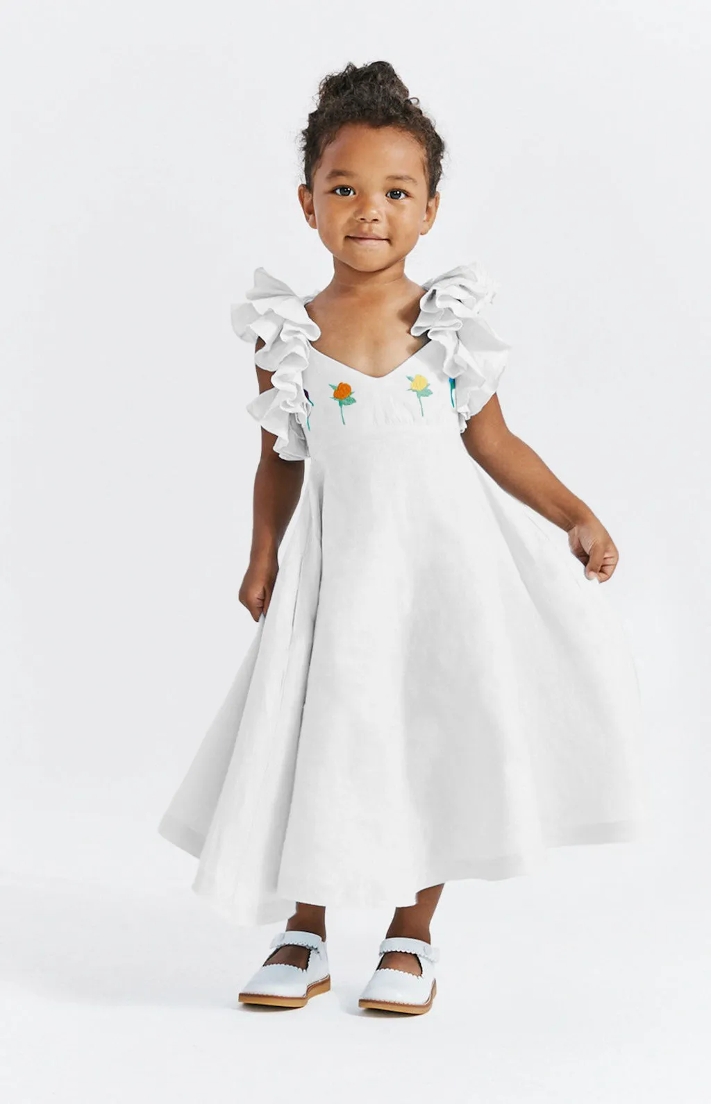 GIRL'S DEMRE DRESS (SOMETHING NAVY)
