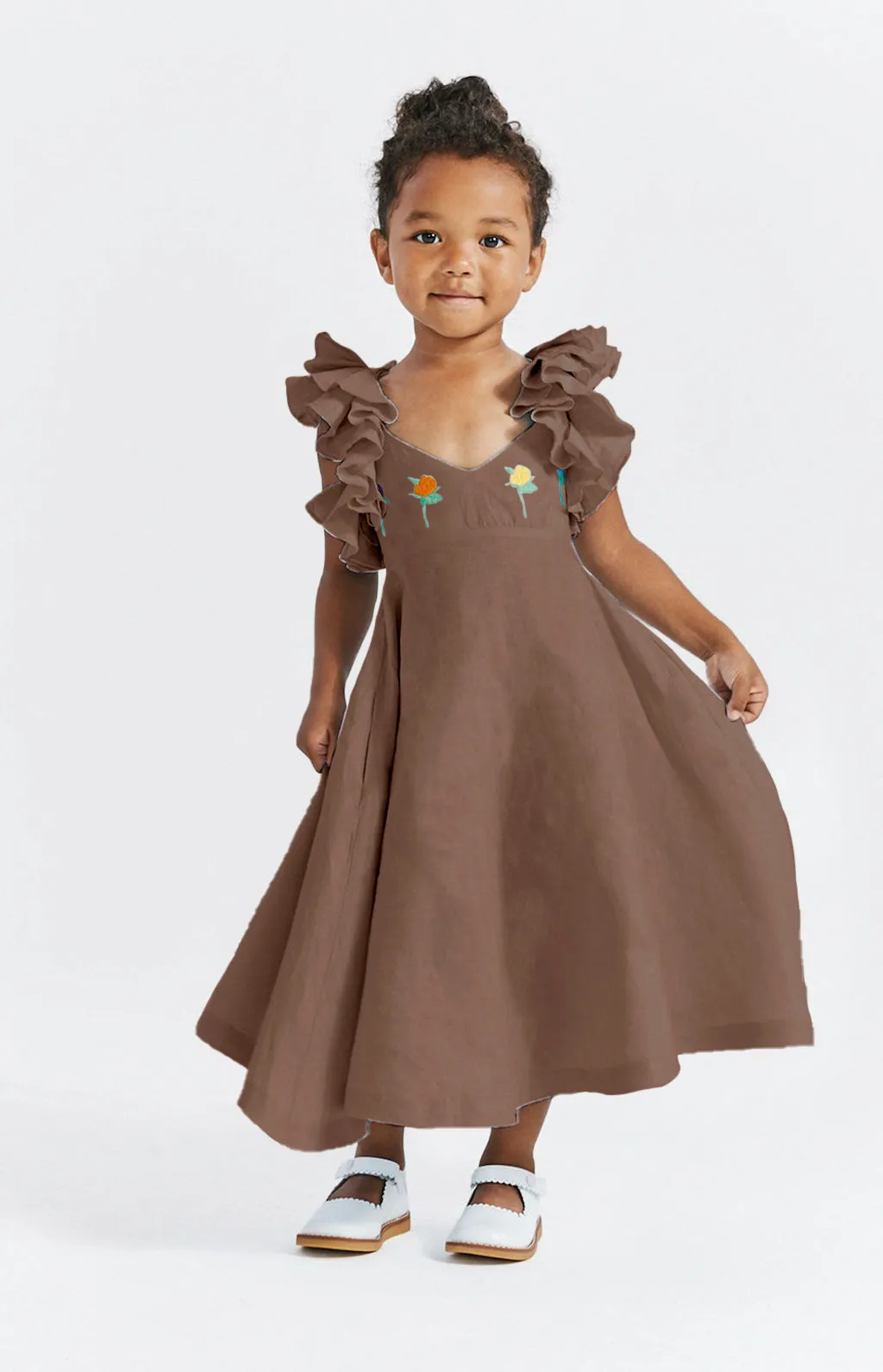 GIRL'S DEMRE DRESS (SOMETHING NAVY)