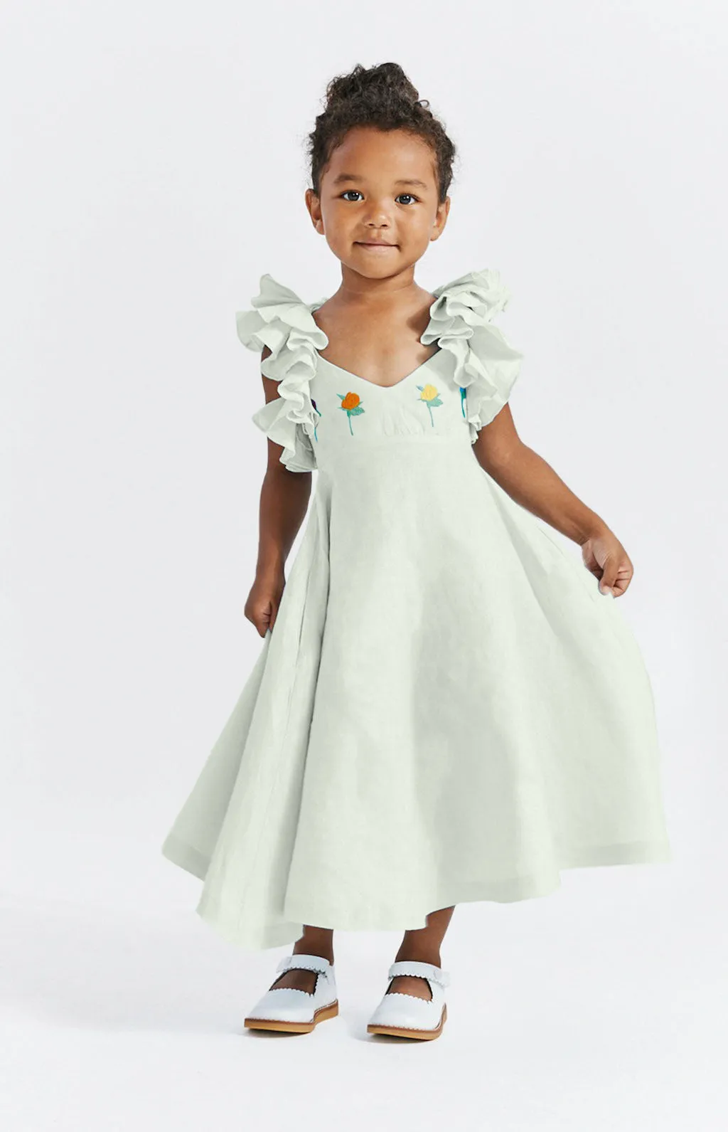 GIRL'S DEMRE DRESS (SOMETHING NAVY)