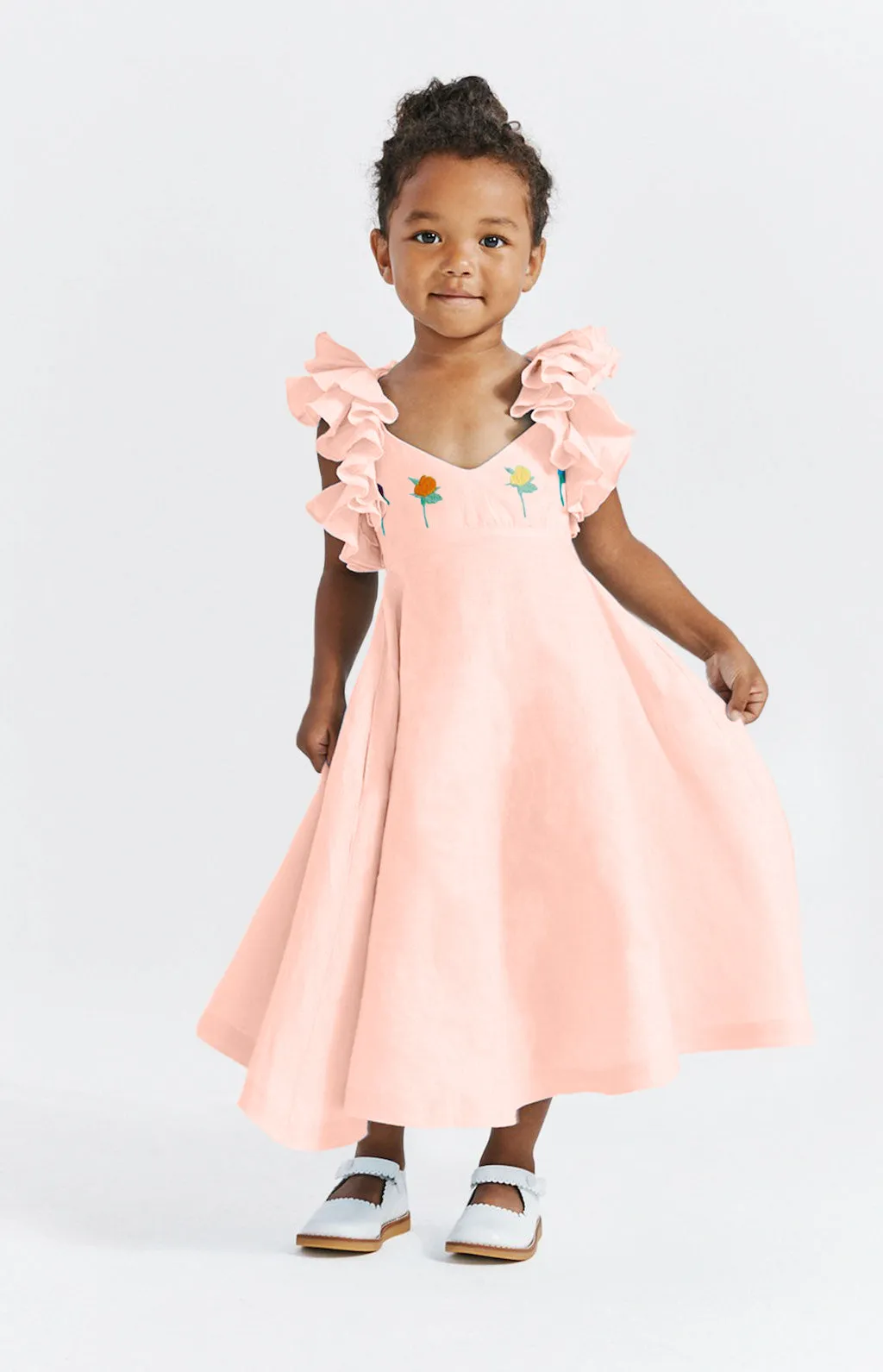 GIRL'S DEMRE DRESS (SOMETHING NAVY)