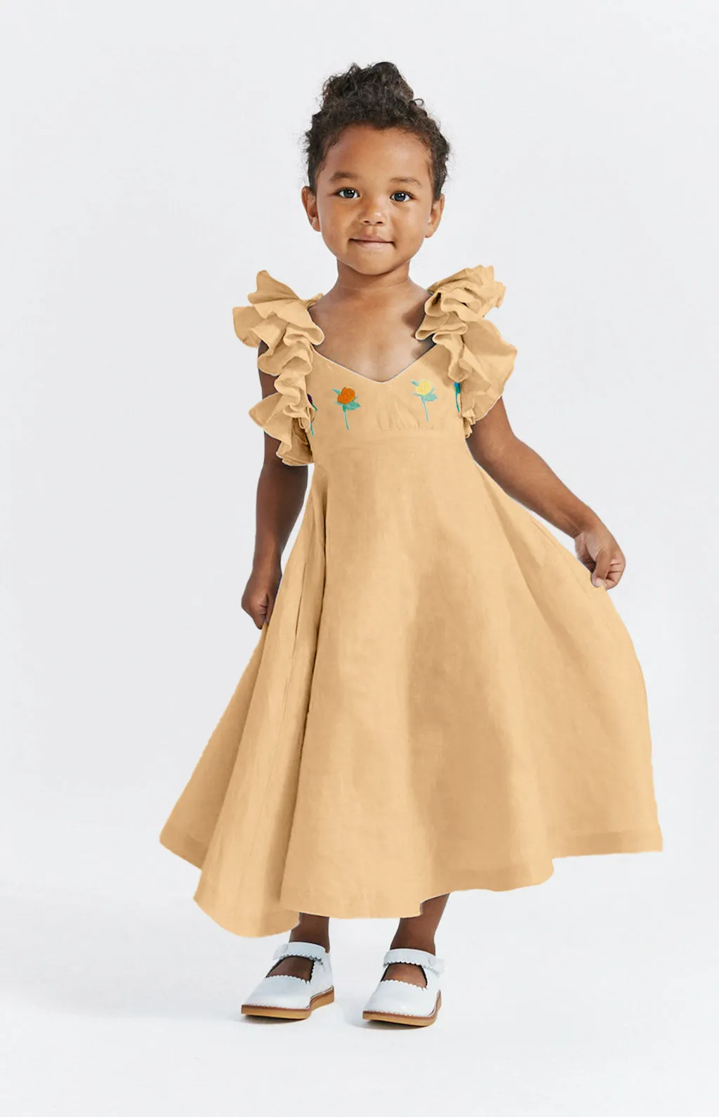 GIRL'S DEMRE DRESS (SOMETHING NAVY)