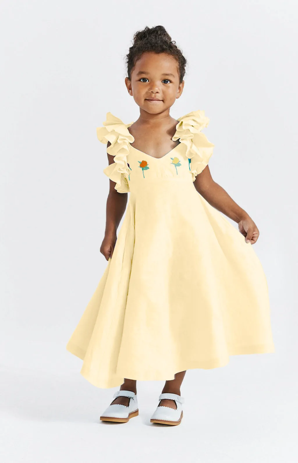 GIRL'S DEMRE DRESS (SOMETHING NAVY)