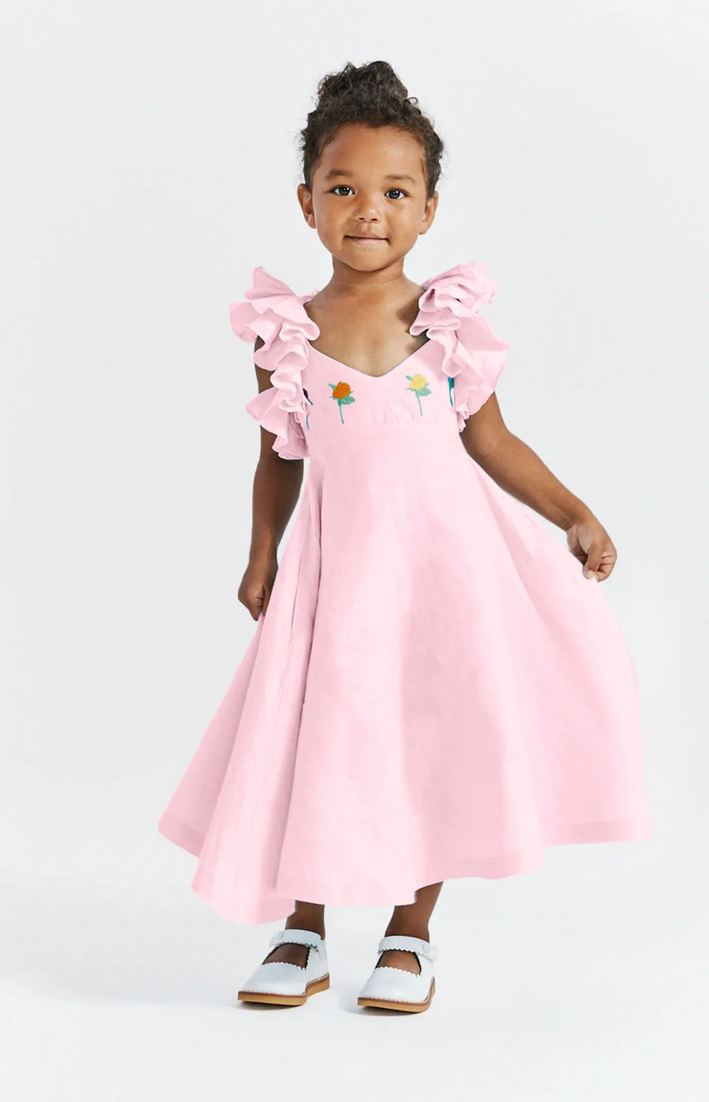 GIRL'S DEMRE DRESS (SOMETHING NAVY)