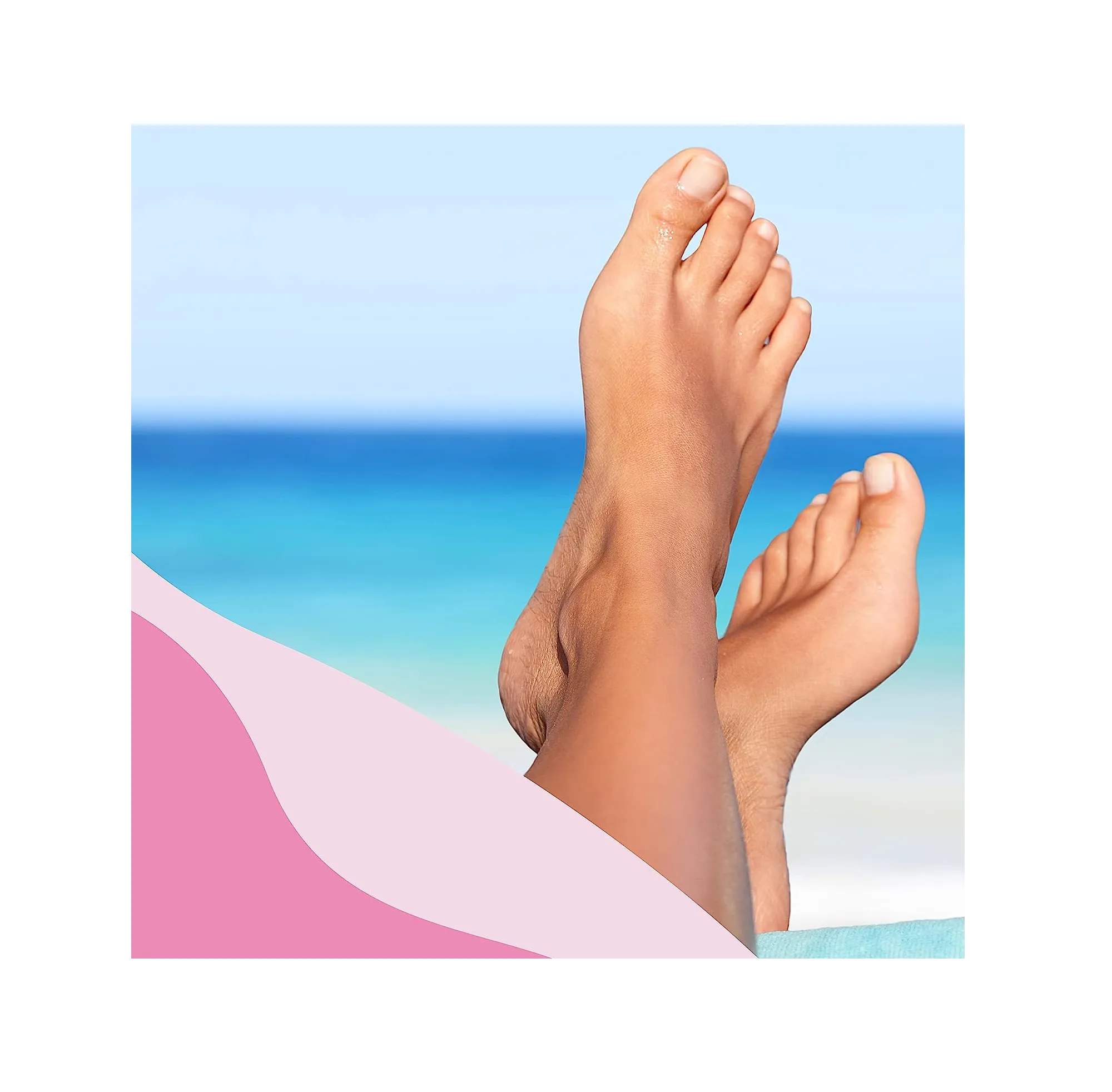Glass Foot File, Foot Callus Remover and Foot Sander by Bona Fide Beauty Premium Czech Glass Nail File