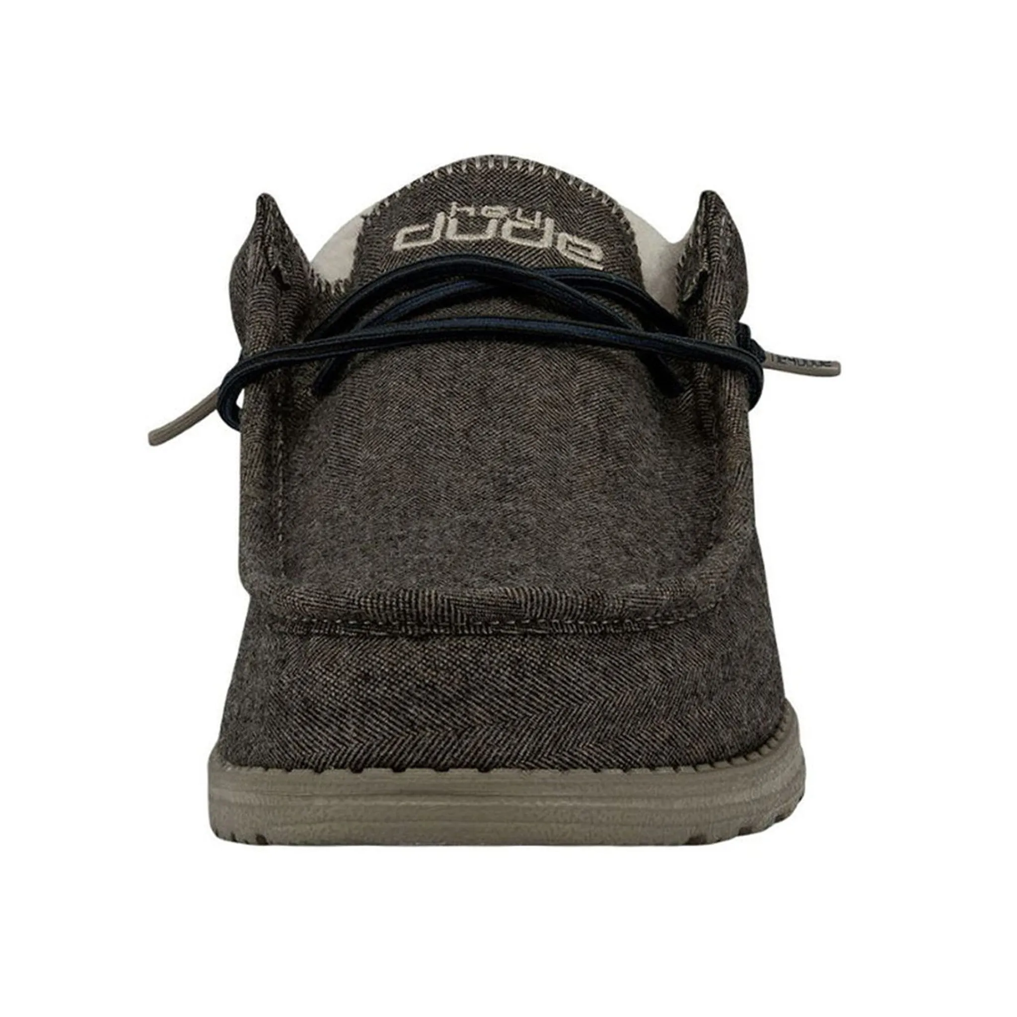 Hey Dude wally Herringbone Chocolate