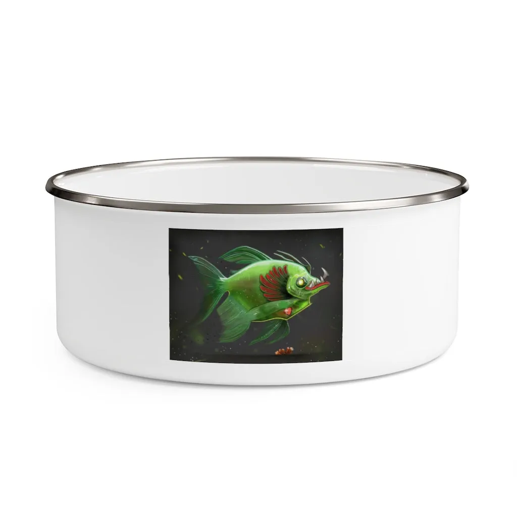 Hook Lung Jaw Enamel Bowl