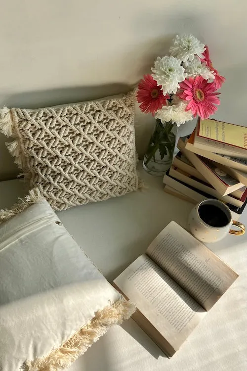 House Of Macrame "Dreamweaver" Cushion Cover (Single Piece)