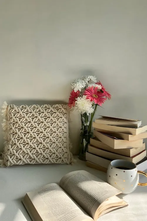 House Of Macrame "Dreamweaver" Cushion Cover (Single Piece)