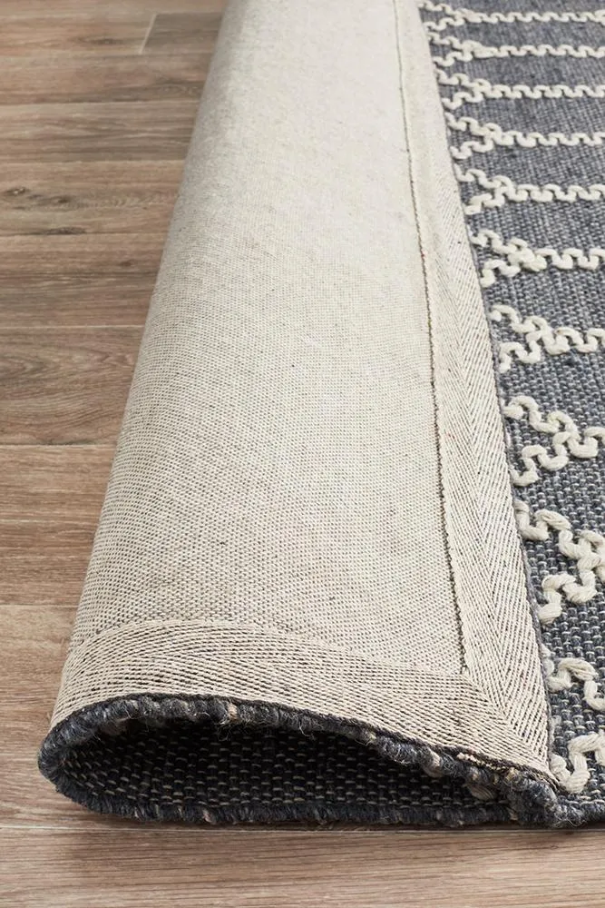 Hudson 805 Rug (Blue) by Rug Culture