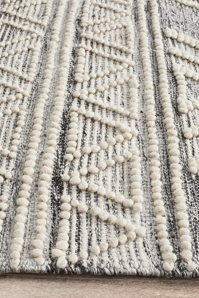 Hudson 806 Rug (Silver) by Rug Culture