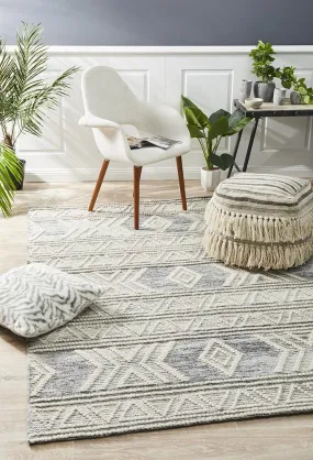 Hudson 806 Rug (Silver) by Rug Culture