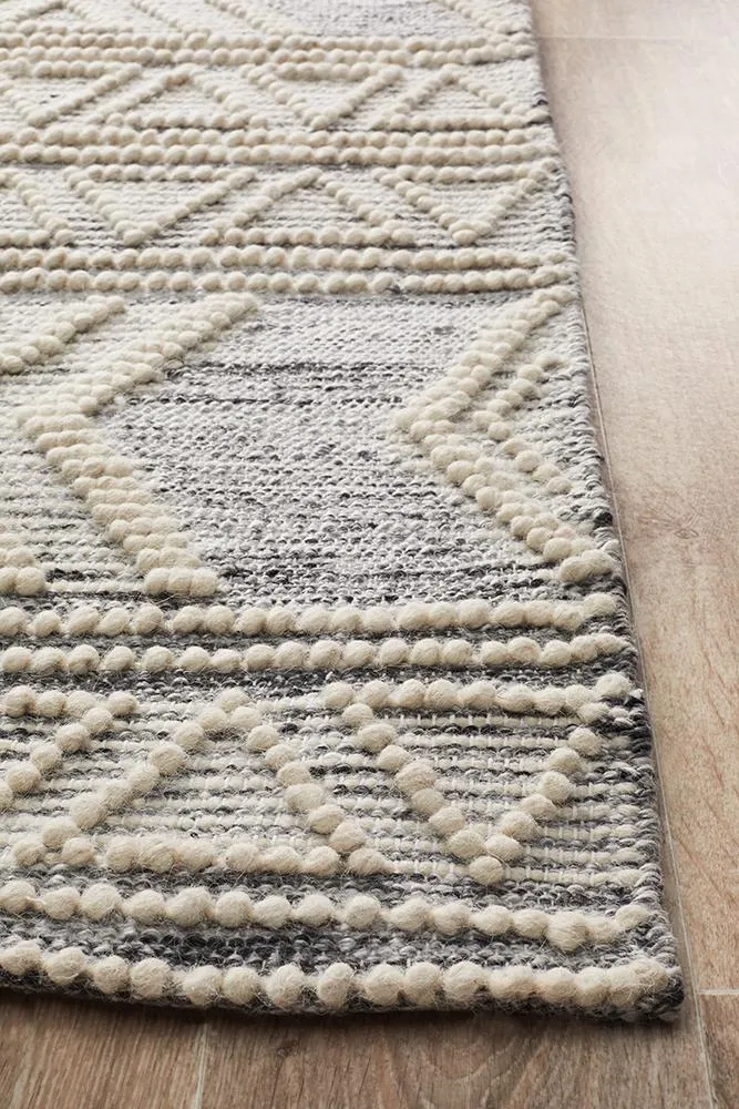 Hudson 806 Rug (Silver) by Rug Culture