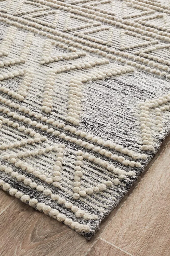 Hudson 806 Rug (Silver) by Rug Culture